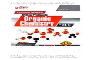 Book cover of Solution Advanced Problems in Organic Chemistry Part 2 by One of the chemists Book cover of Solution Advanced Problems in Organic Chemistry Part 2 by One of the chemists